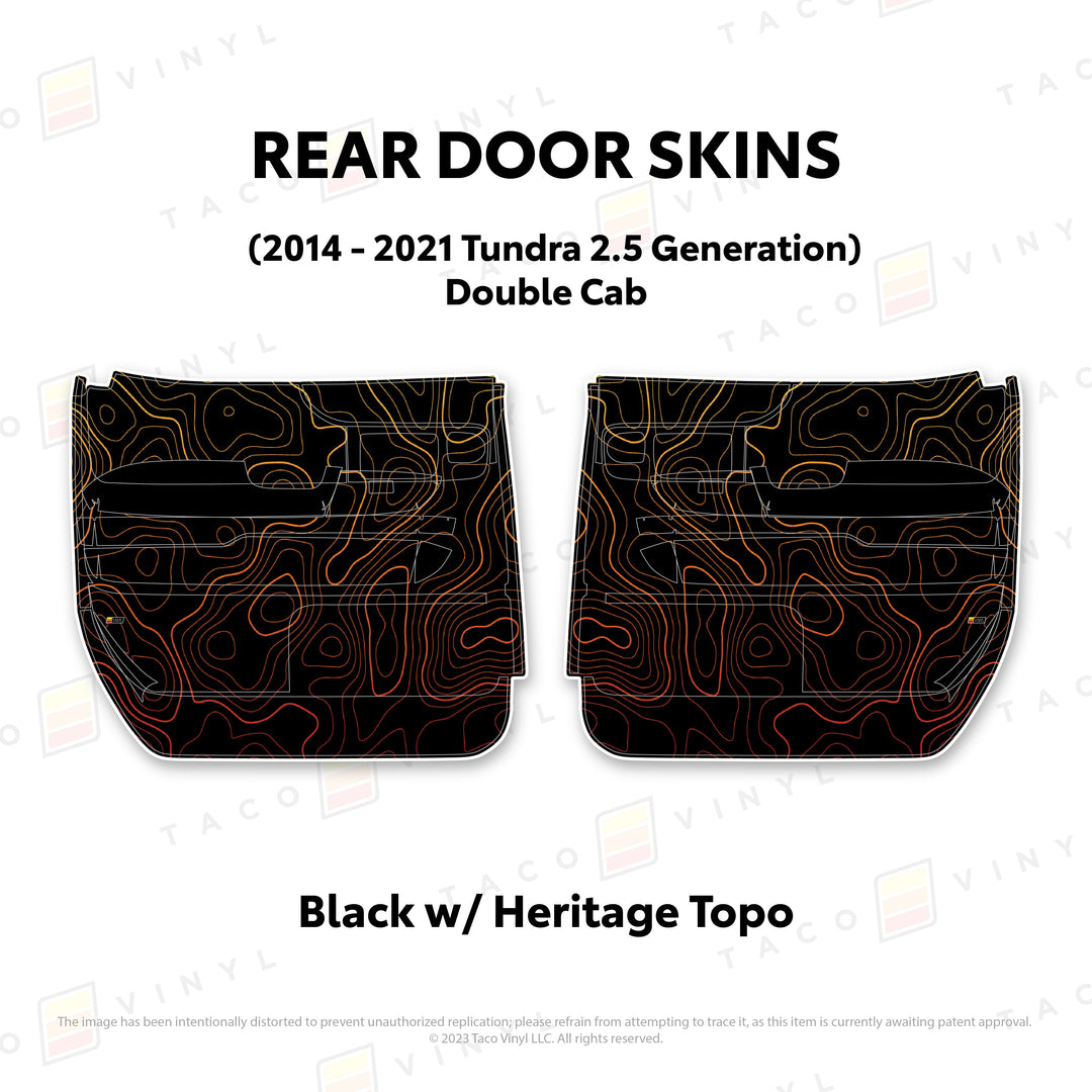 2014 - 2021 Tundra Door Skins