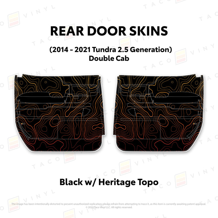 2014 - 2021 Tundra Door Skins