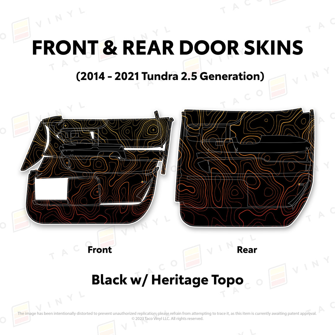 2014 - 2021 Tundra Door Skins