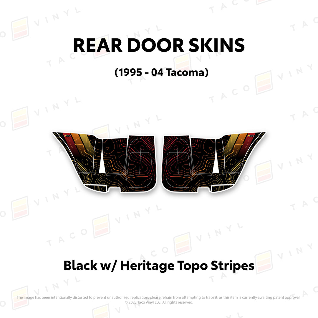 2010-24 4Runner Door Skins (Lower Section)