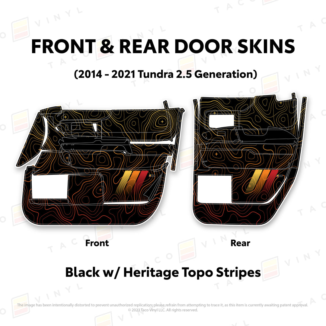 2014 - 2021 Tundra Door Skins