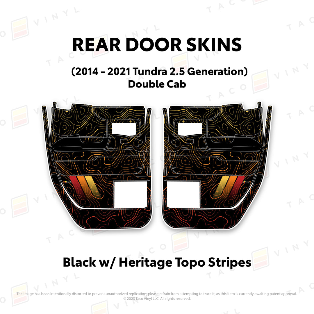 2014 - 2021 Tundra Door Skins