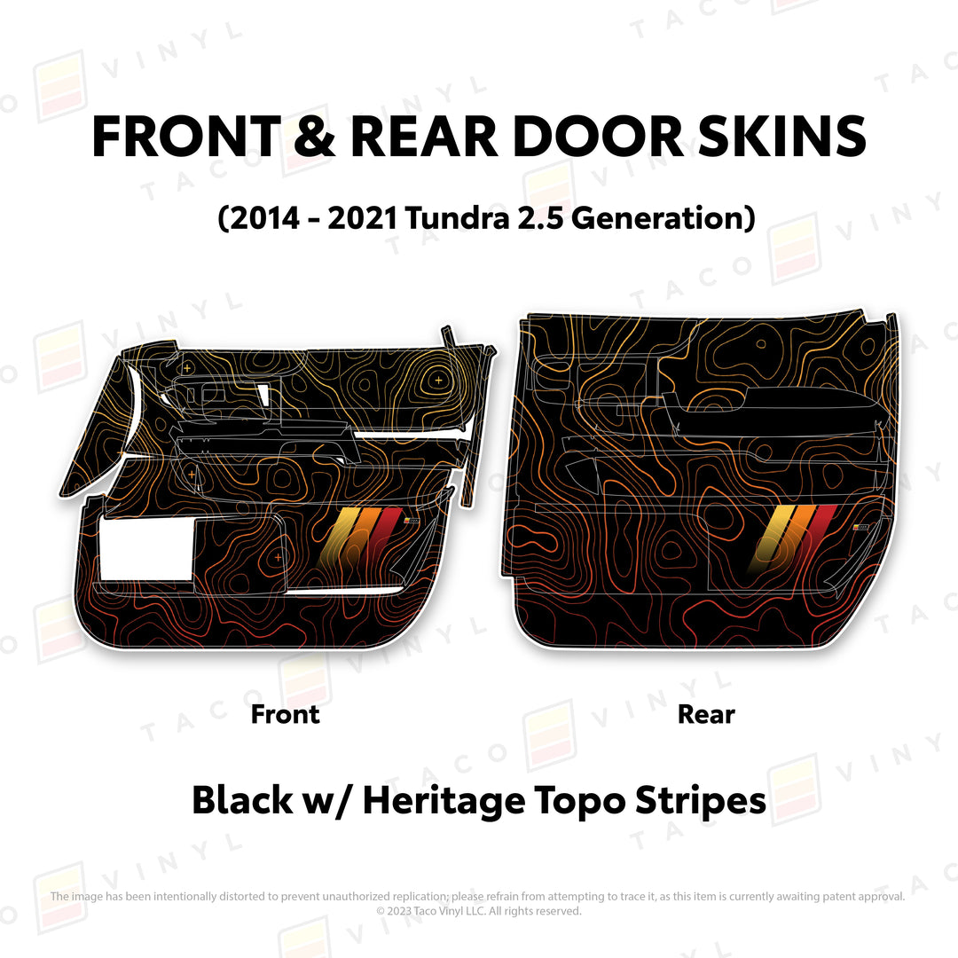 2014 - 2021 Tundra Door Skins