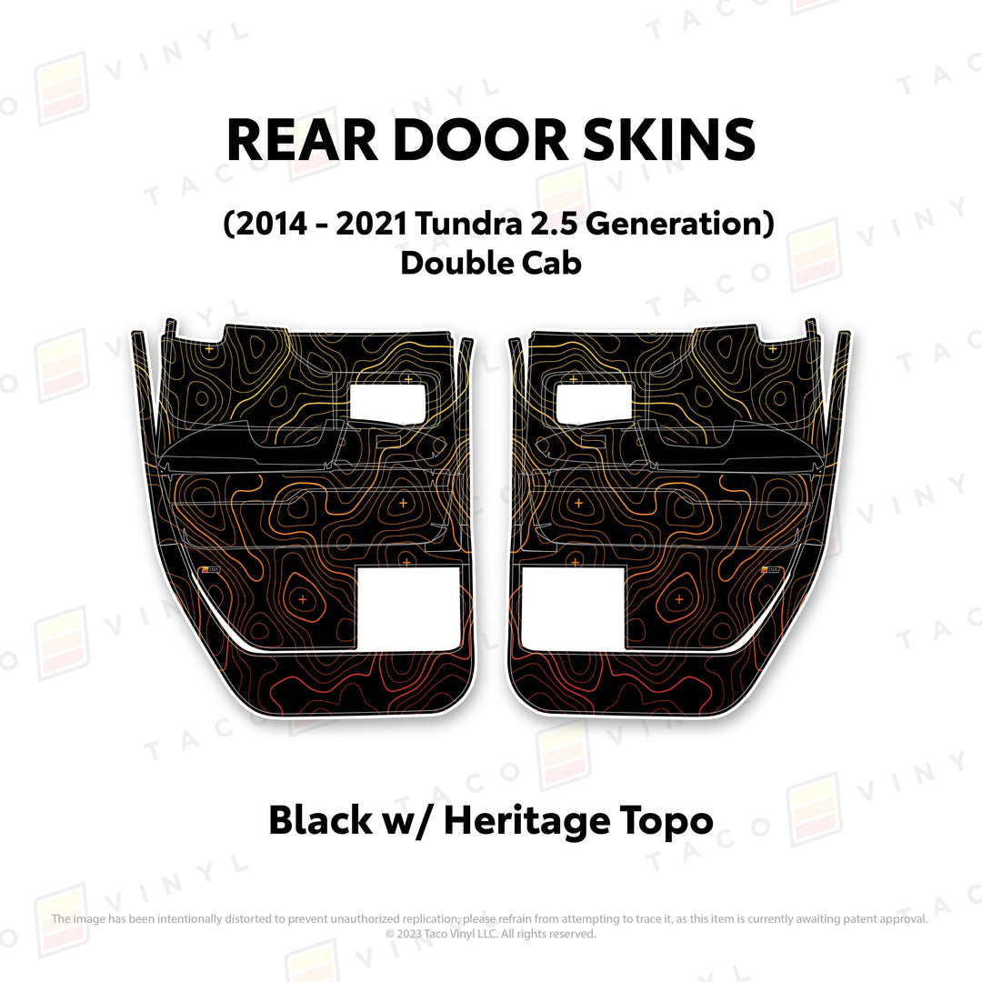 2014 - 2021 Tundra Door Skins