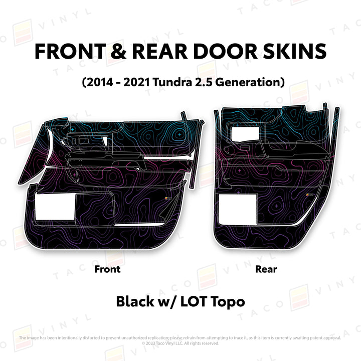2014 - 2021 Tundra Door Skins