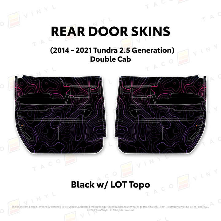 2014 - 2021 Tundra Door Skins