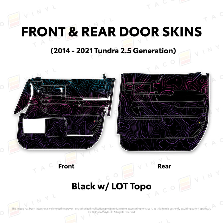 2014 - 2021 Tundra Door Skins
