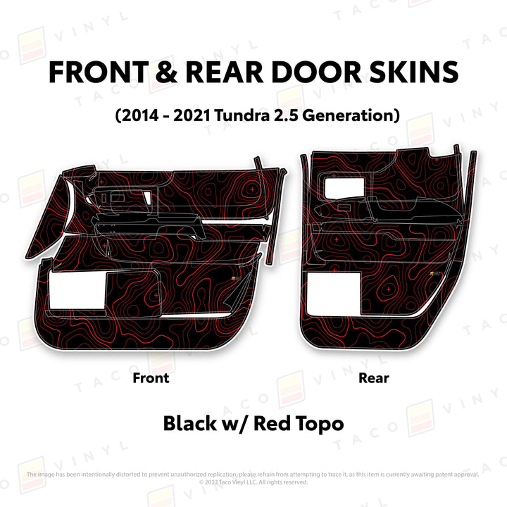 2014 - 2021 Tundra Door Skins