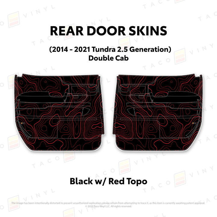 2014 - 2021 Tundra Door Skins