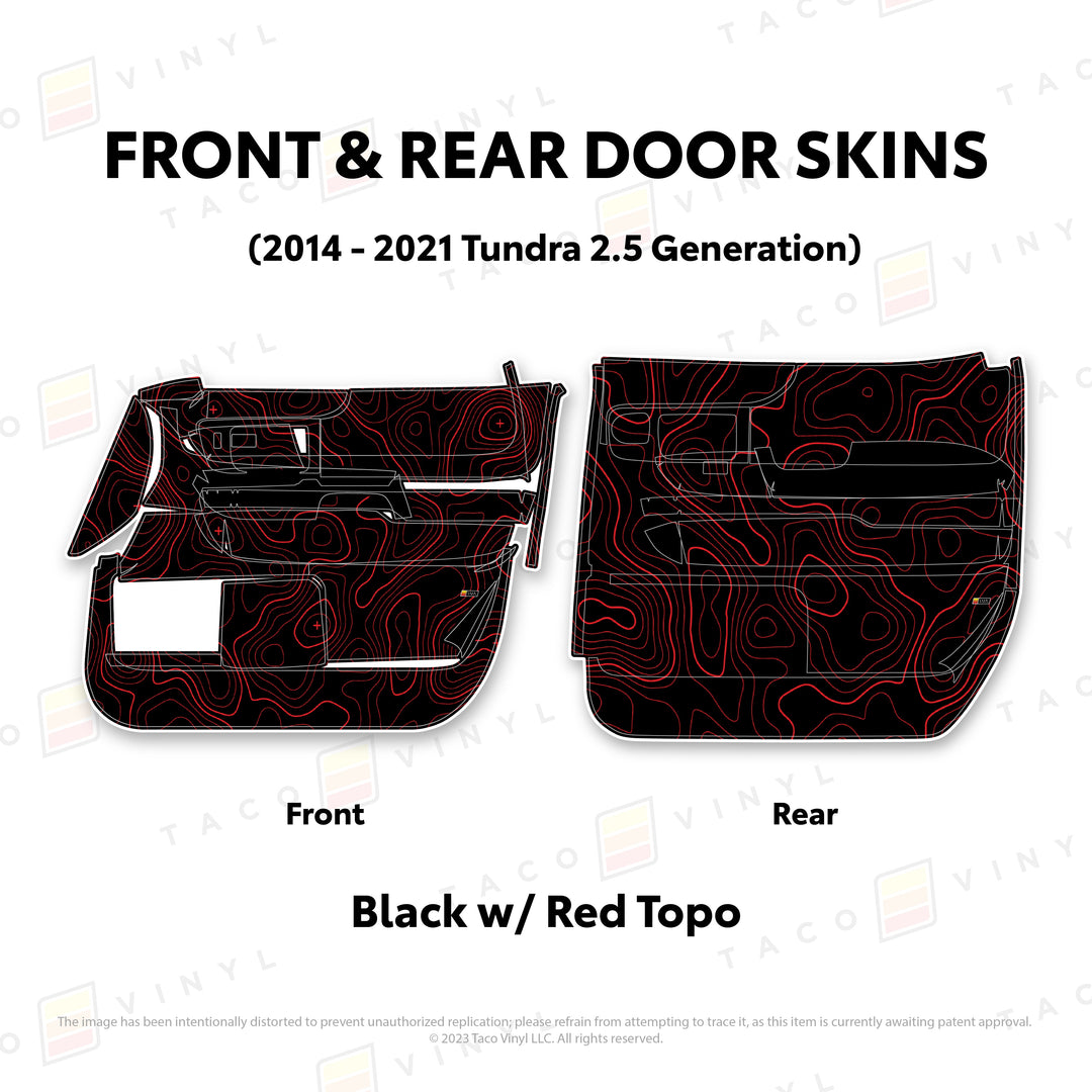 2014 - 2021 Tundra Door Skins