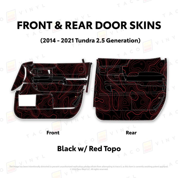2014 - 2021 Tundra Door Skins