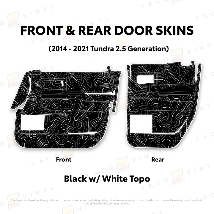 2014 - 2021 Tundra Door Skins