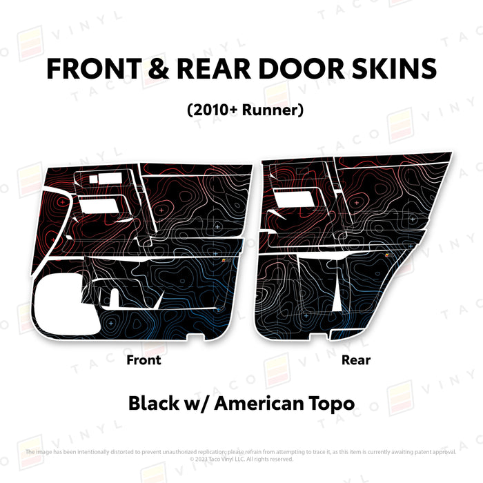 2010-24 4Runner Door Skins