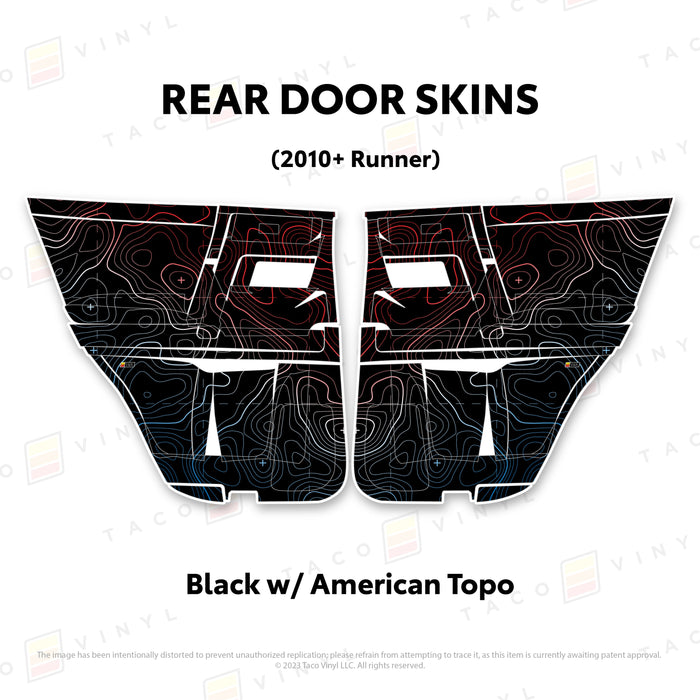 2010-24 4Runner Door Skins