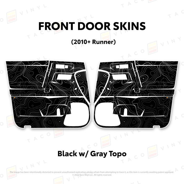 2010-24 4Runner Door Skins
