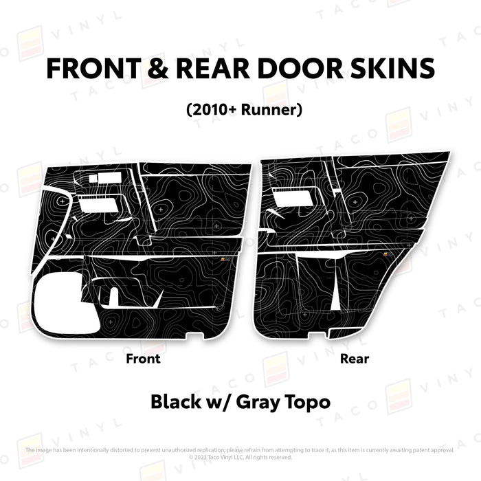 2010-24 4Runner Door Skins