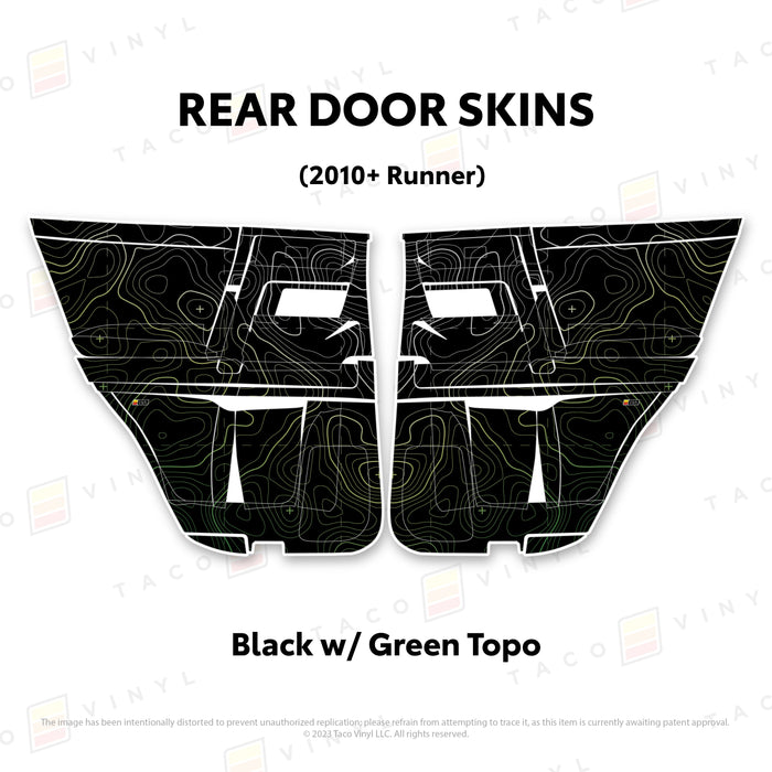 2010-24 4Runner Door Skins
