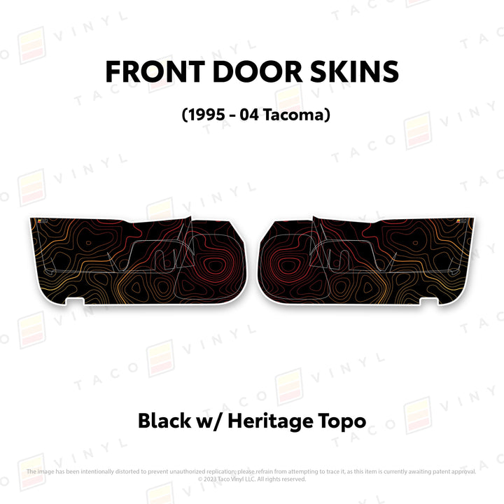 2010-24 4Runner Door Skins (Lower Section)