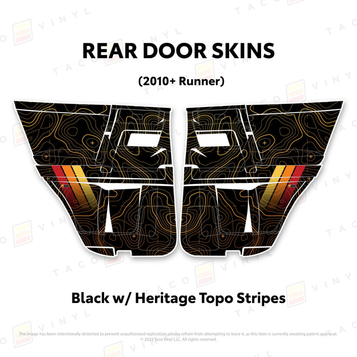 2010-24 4Runner Door Skins