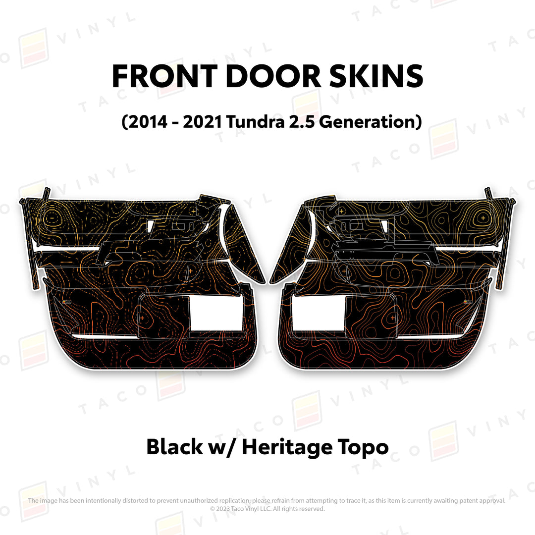 2014 - 2021 Tundra Door Skins