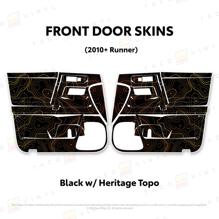 2010-24 4Runner Door Skins