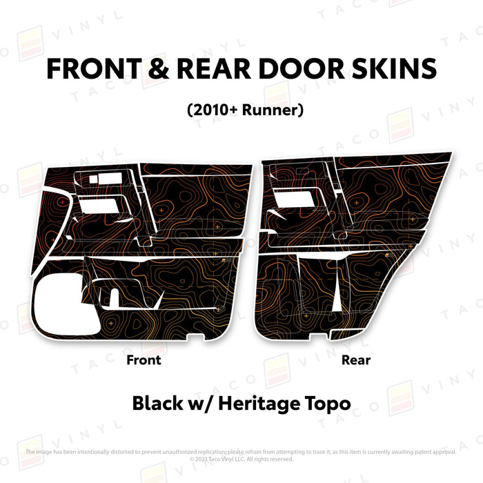 2010-24 4Runner Door Skins