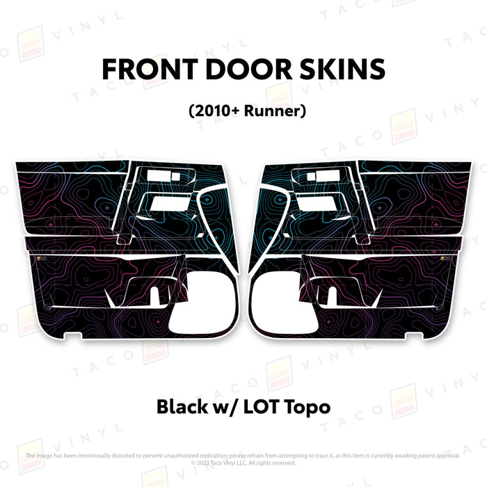 2010-24 4Runner Door Skins
