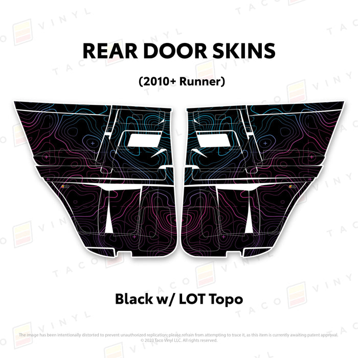 2010-24 4Runner Door Skins