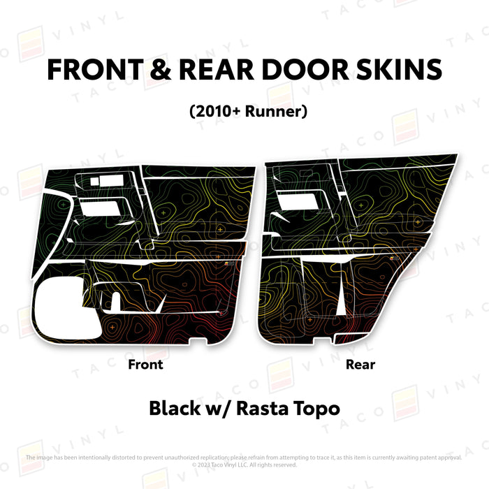 2010-24 4Runner Door Skins