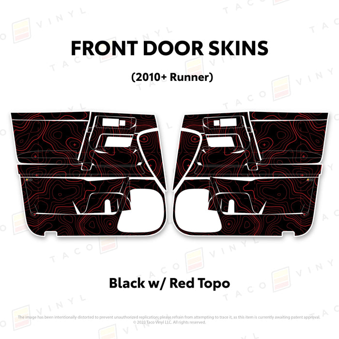 2010-24 4Runner Door Skins