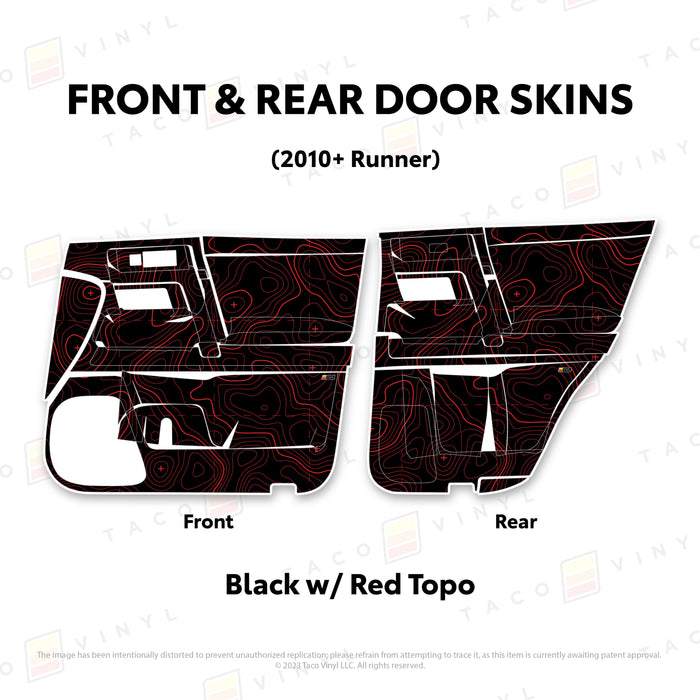 2010-24 4Runner Door Skins