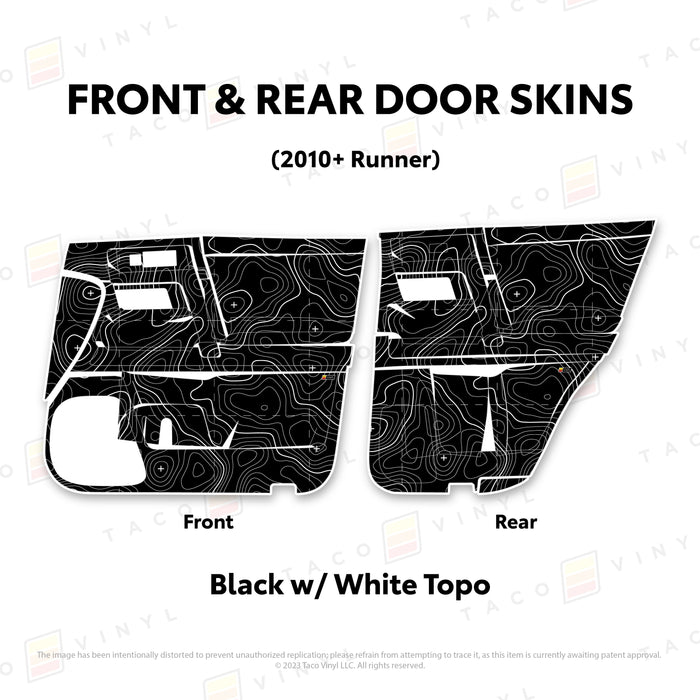 2010-24 4Runner Door Skins