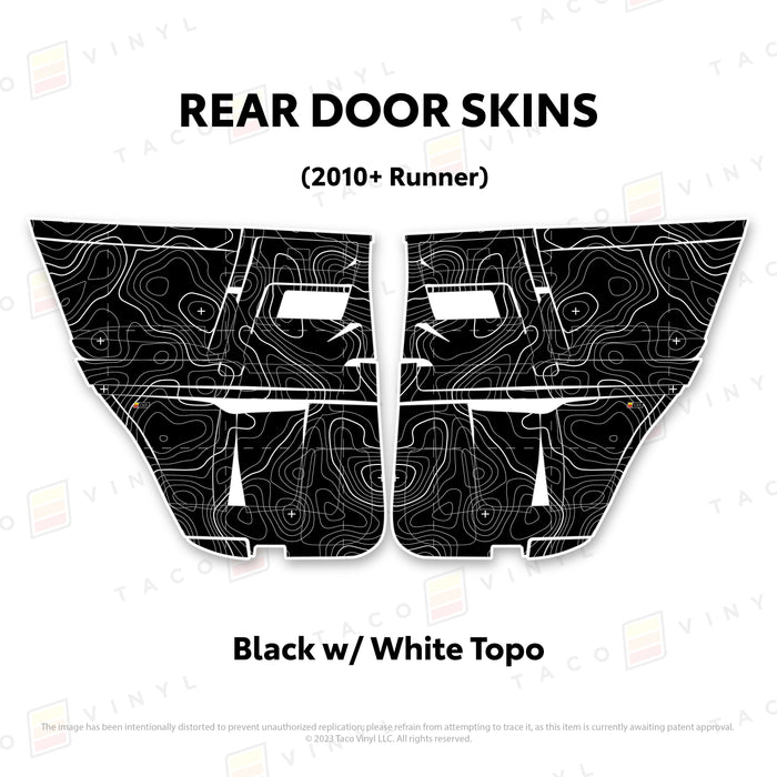 2010-24 4Runner Door Skins