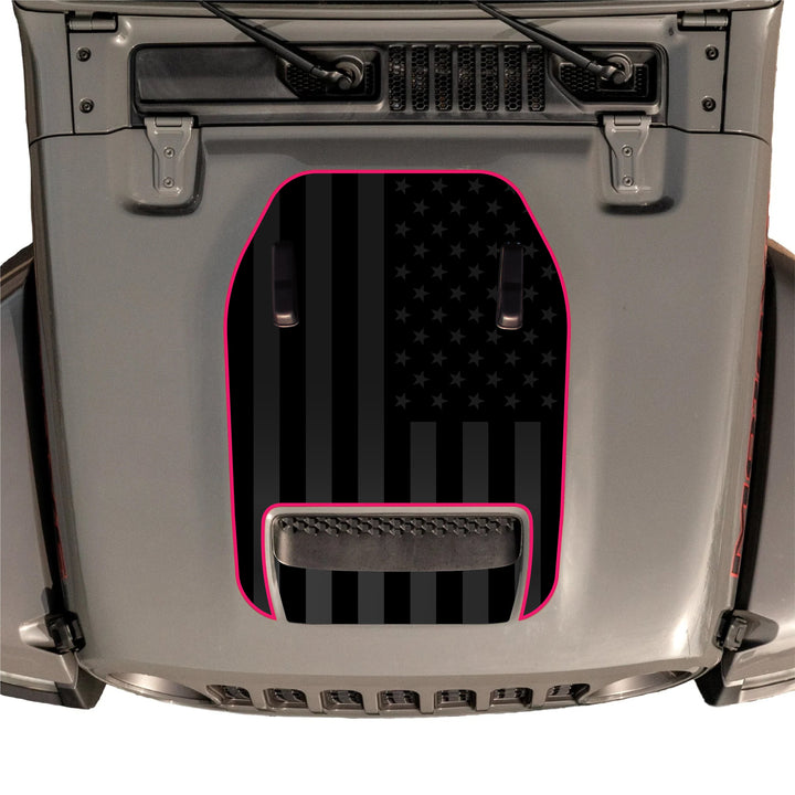 Hood Graphic for Gladiator MOJAVE | Black Flag