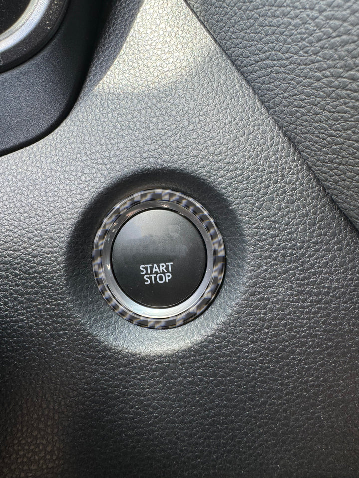 Push-To-Start Button Accent Trim Fits 2023-2025 Toyota GR Corolla