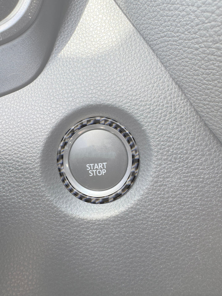 Push-To-Start Button Accent Trim Fits 2023-2025 Toyota GR Corolla