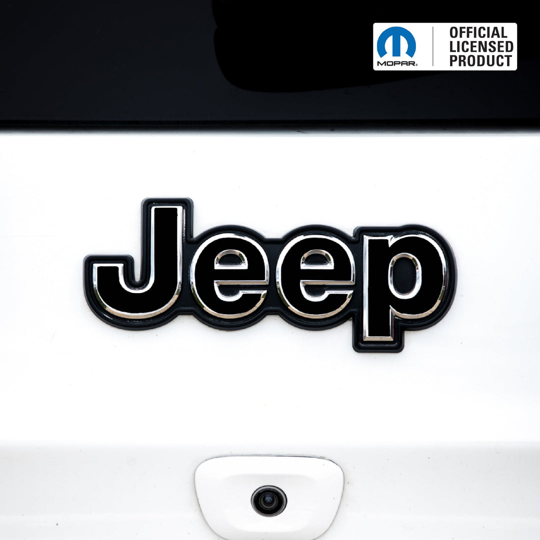 Emblem Black-Out Kit | Overlay Set for Jeep Models (Cherokee, Wrangler, Gladiator &amp; More)