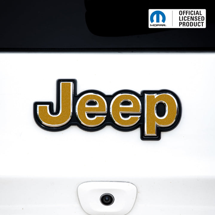Jeep Emblem Overlay Decals – Solid Colors | Fits Grand Cherokee, Grand Cherokee L