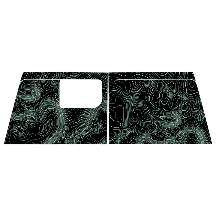 Topo Cargo Area Overlay Kit Part 1 (Printed Series) - 2021+ Bronco 4 Door