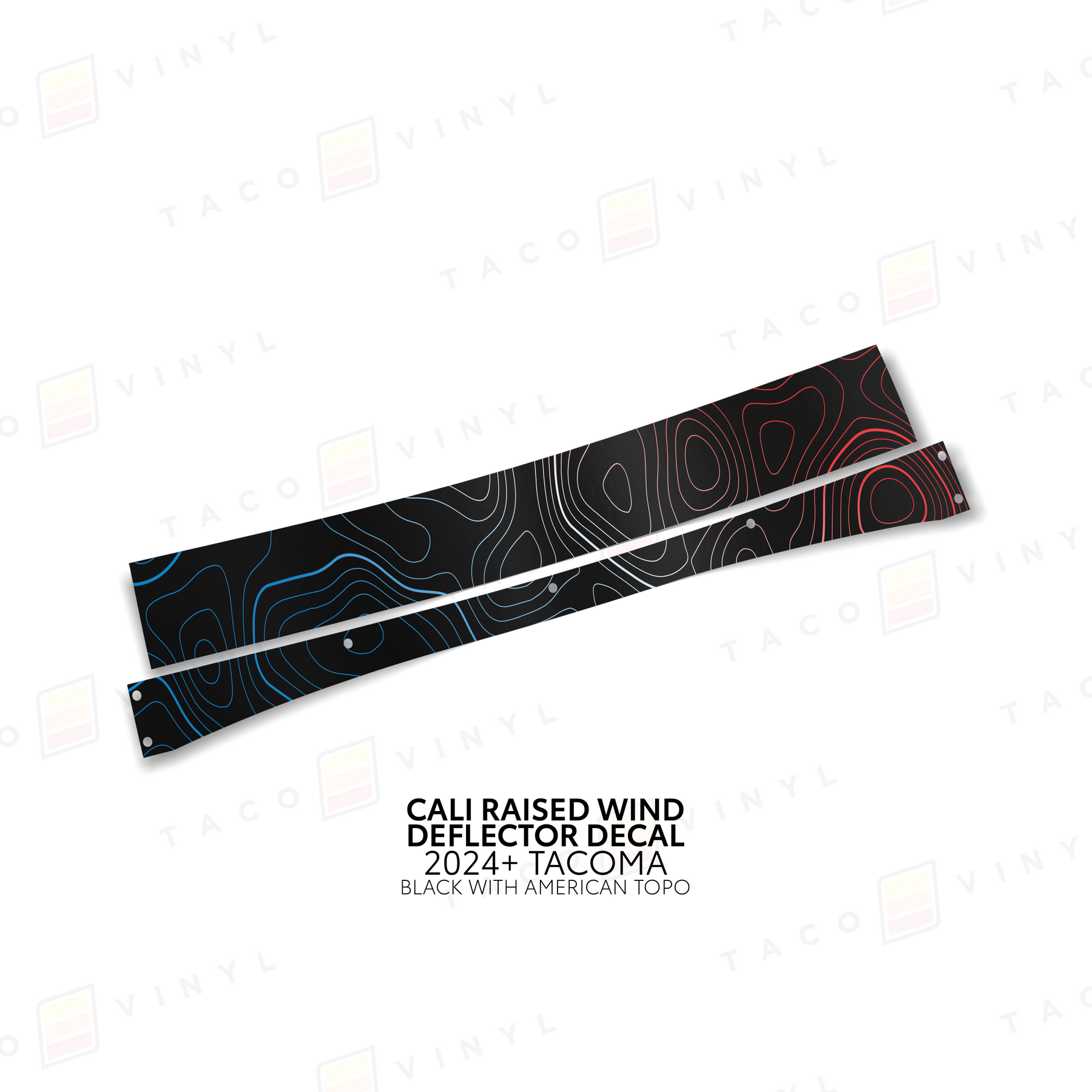 Cali Raised Wind Deflector Decal – Venture Tread