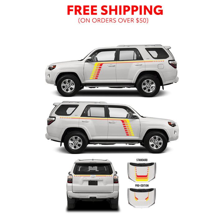 2010-2024 4Runner Checkered Stripe Kit