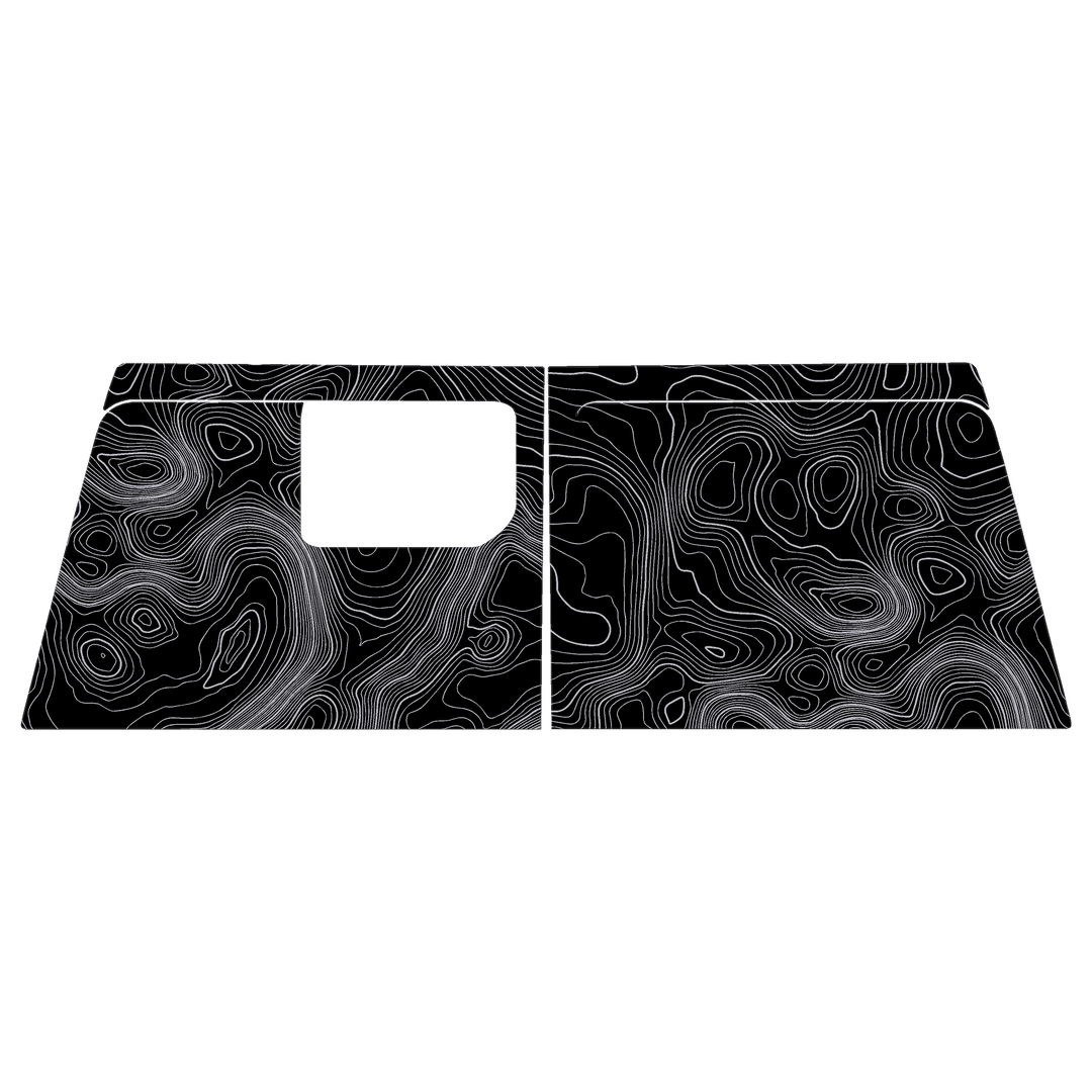 Topographic Map Premium Print Vinyl Rolls (3&