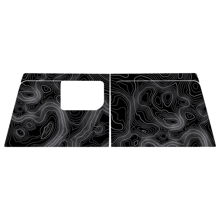 Topographic Map Premium Print Vinyl Rolls (3&