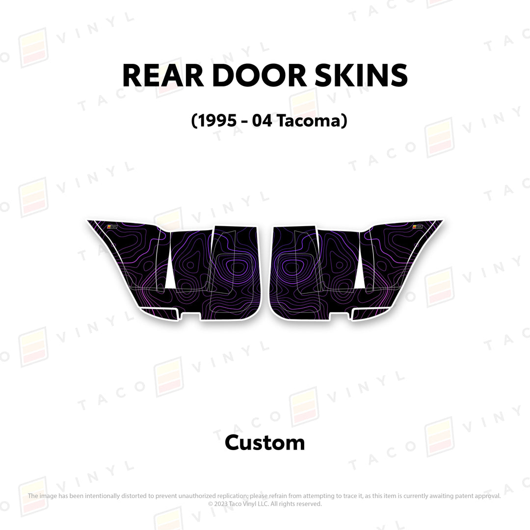 2010-24 4Runner Door Skins (Lower Section)