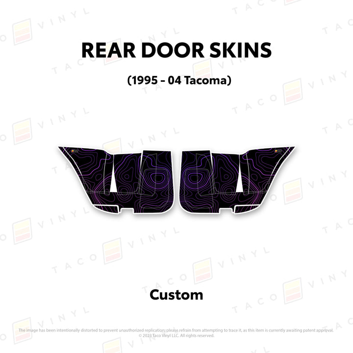 2010-24 4Runner Door Skins (Lower Section)