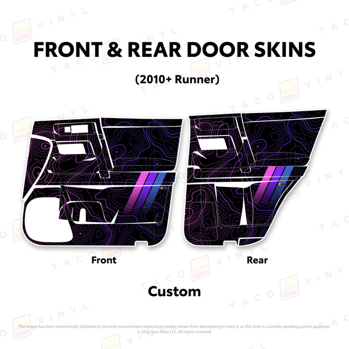 2010-24 4Runner Door Skins