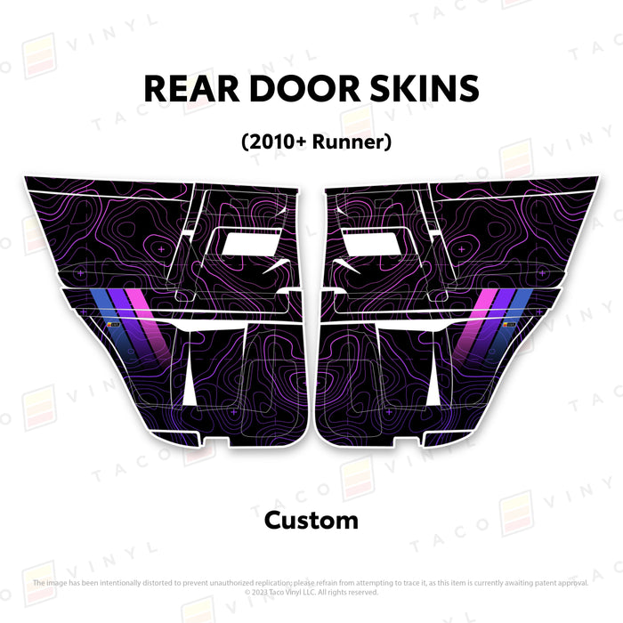 2010-24 4Runner Door Skins