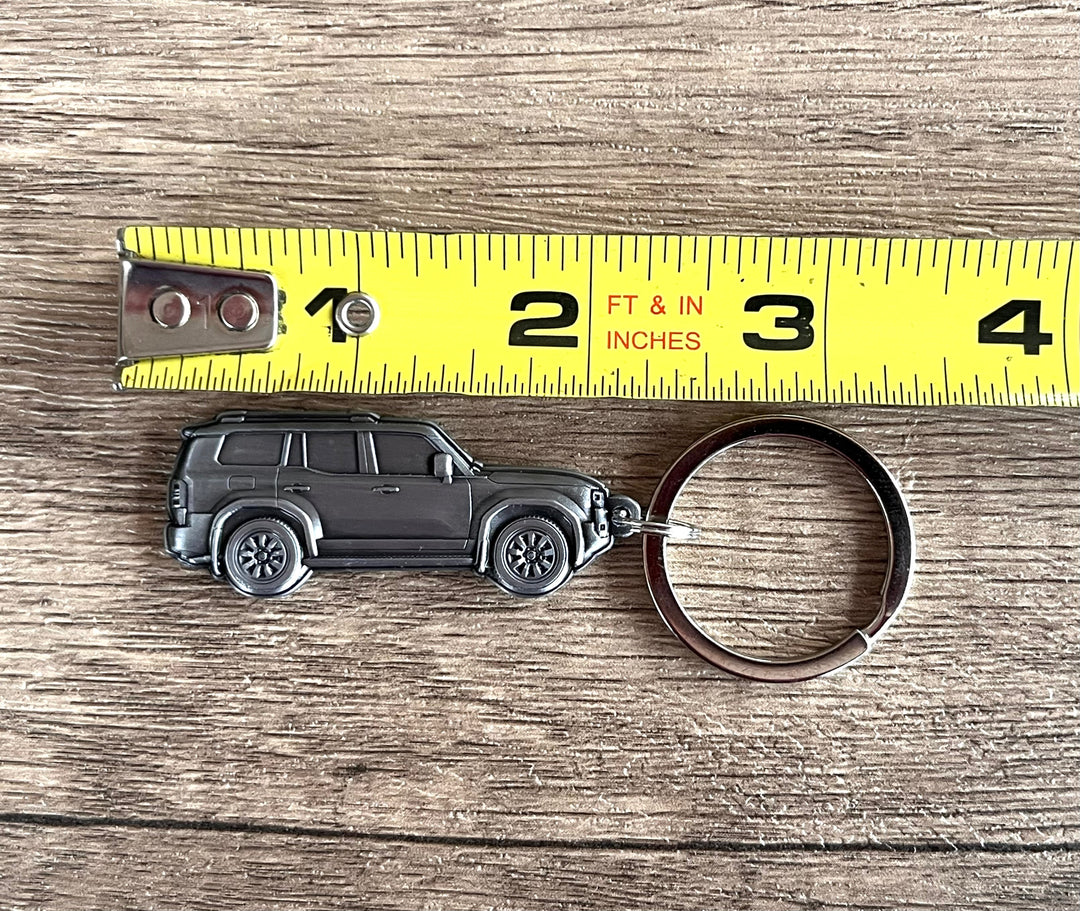 New 2024+ Land Cruiser J250 3D Metal Key Chain - Reefmonkey