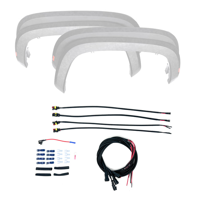 Rave TRD Pro Camo Fender Flare DIY Wire Harness Kit