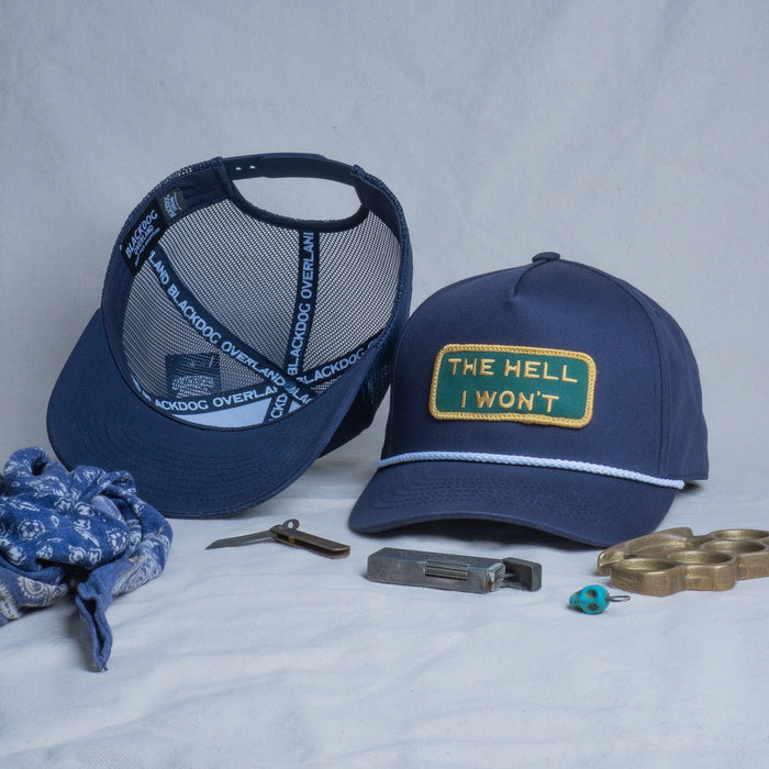 👉 "THE HELL I WON'T" Captain's (Rope) Hat - BOGO 50% OFF🔥